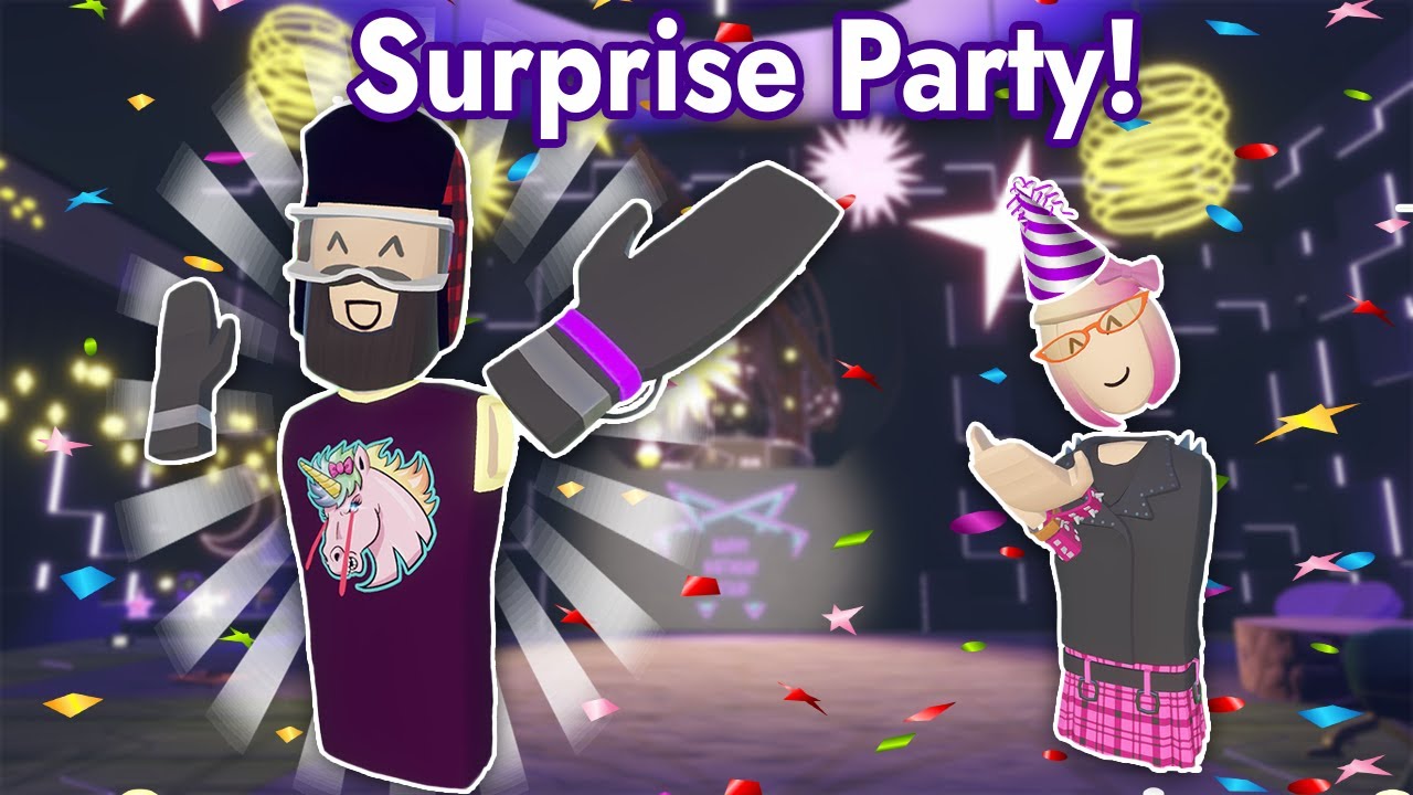 Planning a Surprise Party for my Husband in Rec Room! YouTube