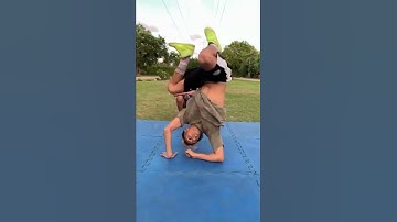 Rollback to Elbow Freeze Tutorial Alex Destreza #parkour #acrobatics #gymnastics #flips #bboy