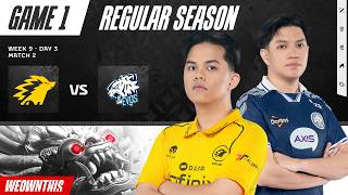 ONIC vs EVOS | Regular Season Week 9 Day 3 | Game 1 | #MPLIDS17