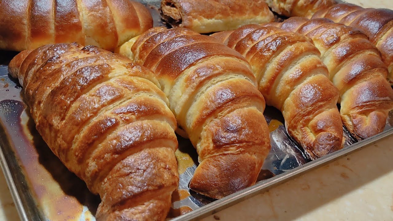 Дрожжевое слоёное тесто простым и лёгким способом или воздушные круассаны простым и вкусным способом