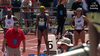 Women's 100m Hurdles Final (2024 Big Ten Outdoor Track and Field Championships)