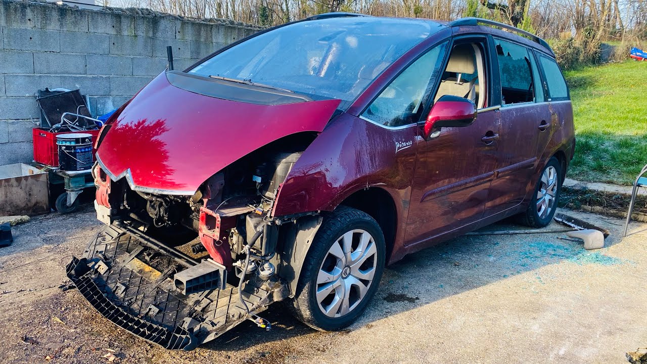DÉMONTAGE CITROËN C4 PICASSO POUR LA FERRAILLE