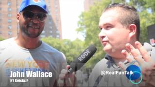 RFRT NY Knicks Forward John Wallace talks Knicks, Ewing, Syracuse, Rucker Park