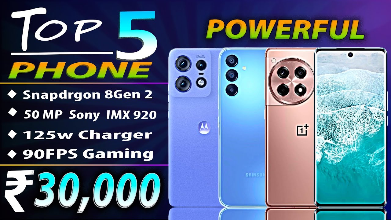 Top 5 Best Powerful Smartphone Under 30000 in 2025 | Best Phones Under ...