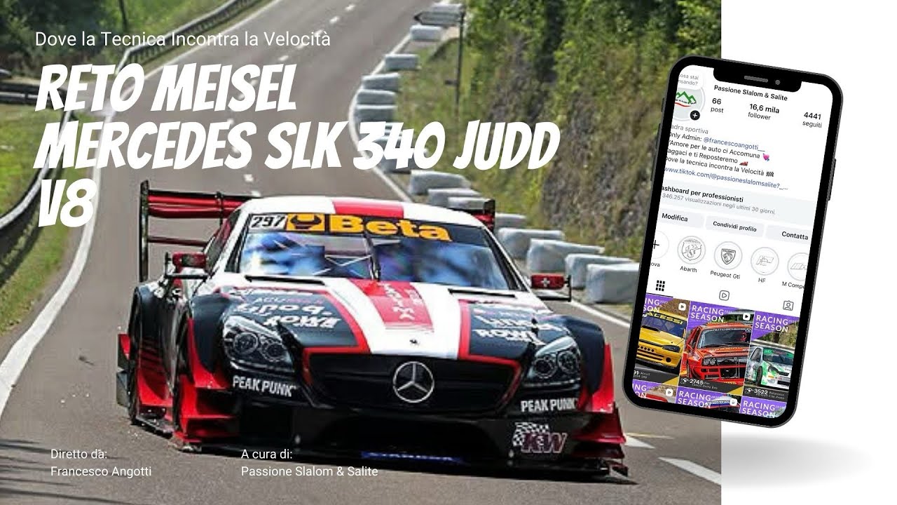 Reto Meisel | Mercedes Slk  Judd V8  | Attack 🚀