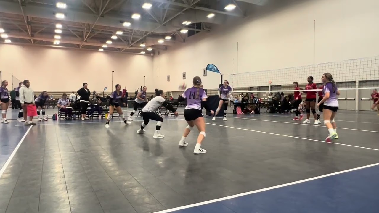 Hayden Walker, Northeastern Volleyball Club, Libero #15 White Jersey. Class of 2027