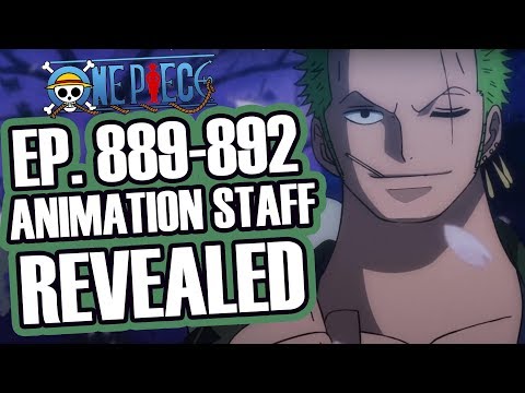 One Piece Episode 889 892 Animation Staff Revealed Interview With Tatsuya Nagamine On Wano Youtube