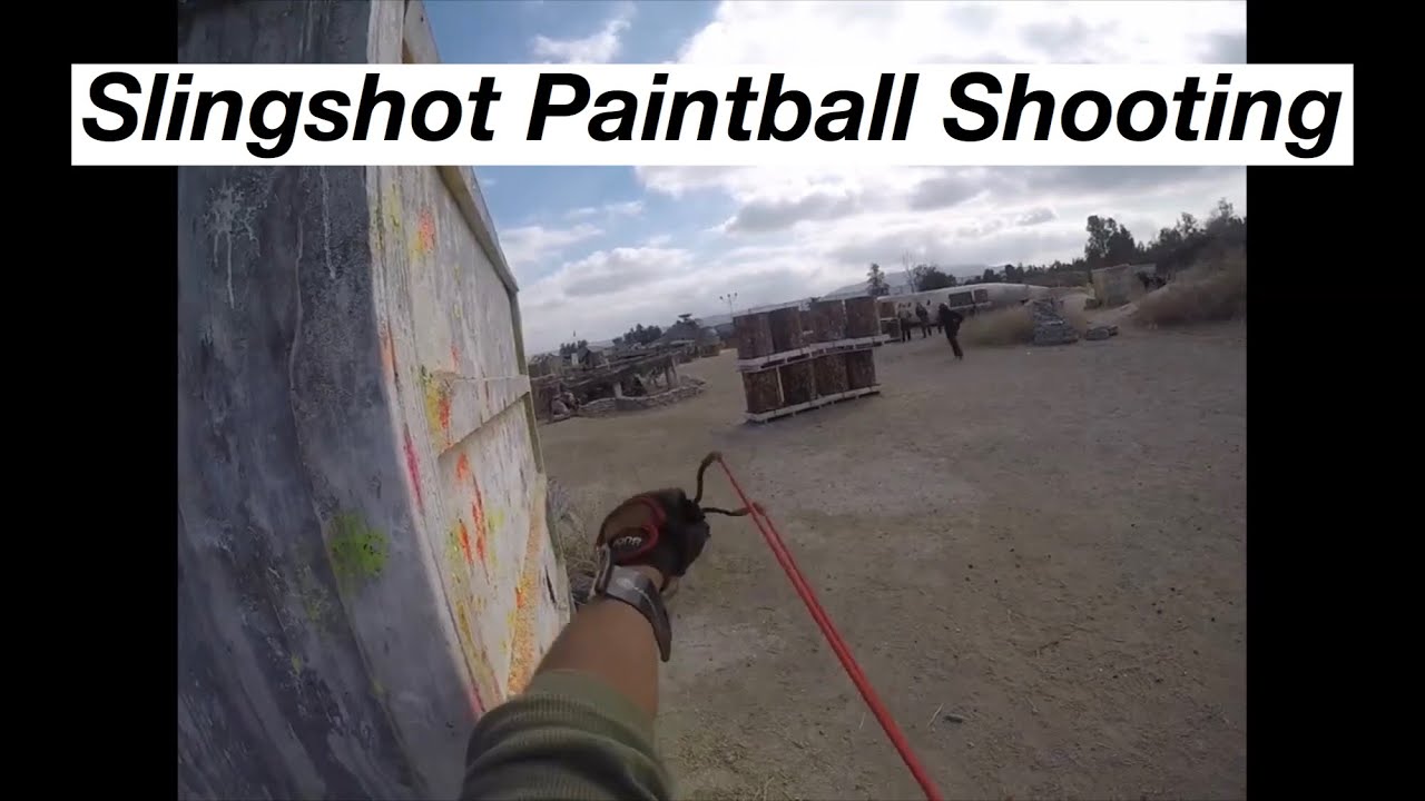 Slingshot Paint Shooting YouTube