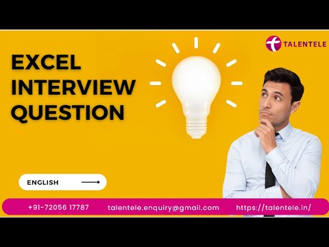 Excel Interview Questions: Ace Your Job Interview with These Essential ...