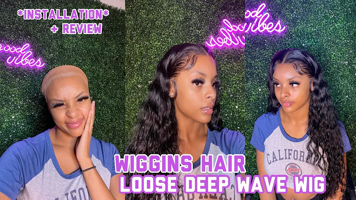 MUST HAVE LOOSE DEEP WAVE WIG |INSTALL & REVIEW FT...