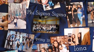 Phi Sigma Sigma Spring '19 Sorority Recruitment Video || Iona College