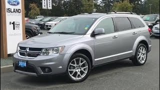 2018 Dodge Journey GT W/ Heated Seats, Leather Review| Island Ford