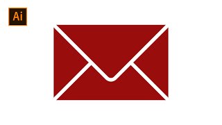 How to create email/letter icon in illustrator How to create email/letter icon in illustrator