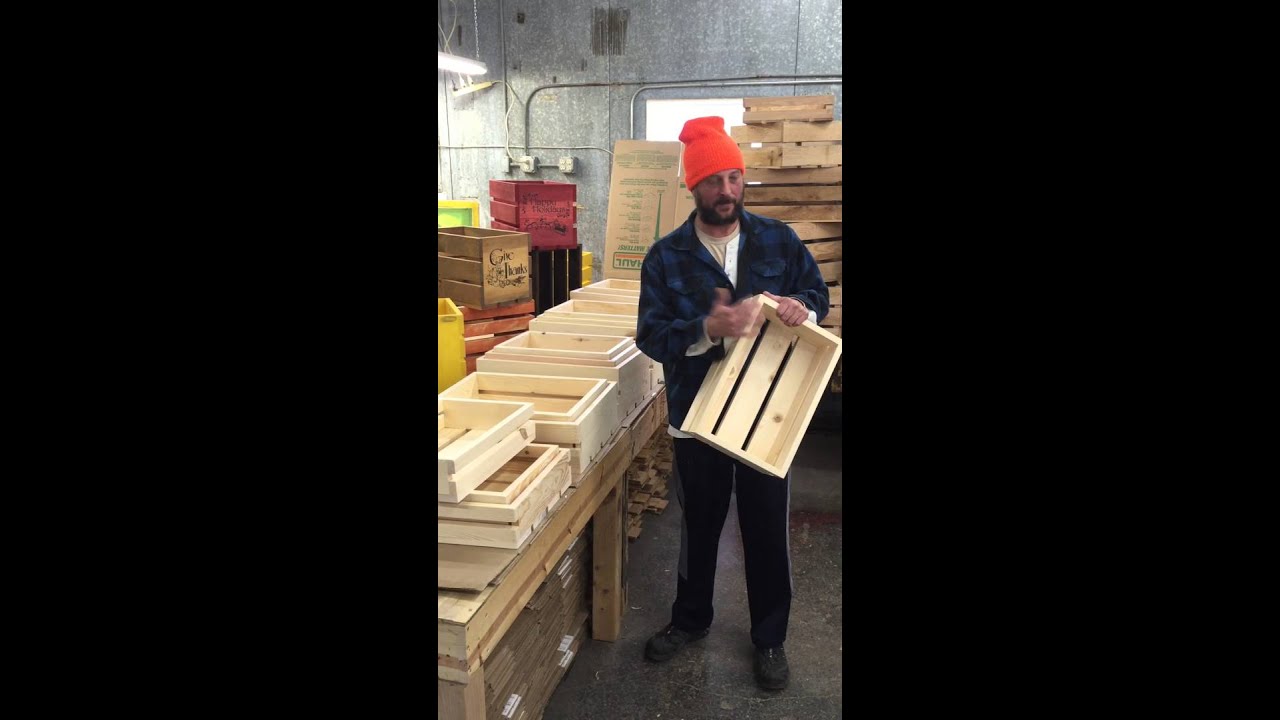Medium Wood Crates for Sale at Crateland YouTube