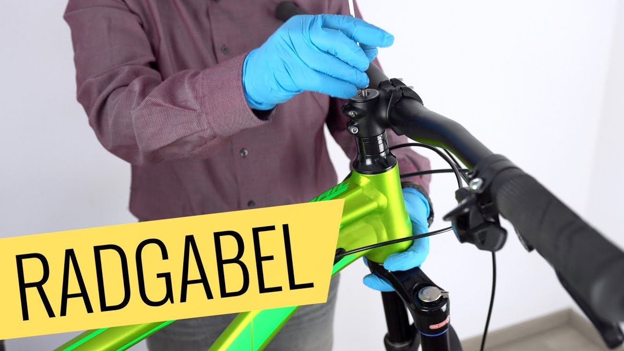 Fahrrad RADGABEL einbauen einfach & schnell Fahrrad