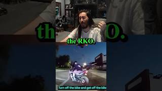 Officer Tried To RKO Him #moistcritikal #penguinz0 #shorts #bodycam
