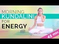 Easy Morning Kundalini Yoga & Meditation For Energy & Radiance (45-min)