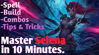 Master Selena in 10 Minutes | Skin giveaway | Mobile Legends Bang Bang