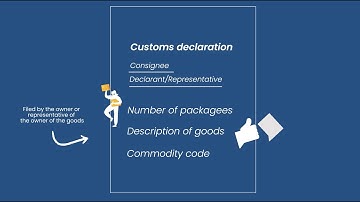 What are customs declarations?