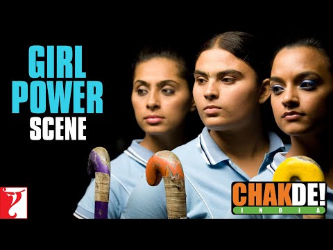 Girl Power | Fight Scene | Chak De India | Shah Rukh Khan | Shimit Amin | Boys Girls Fight