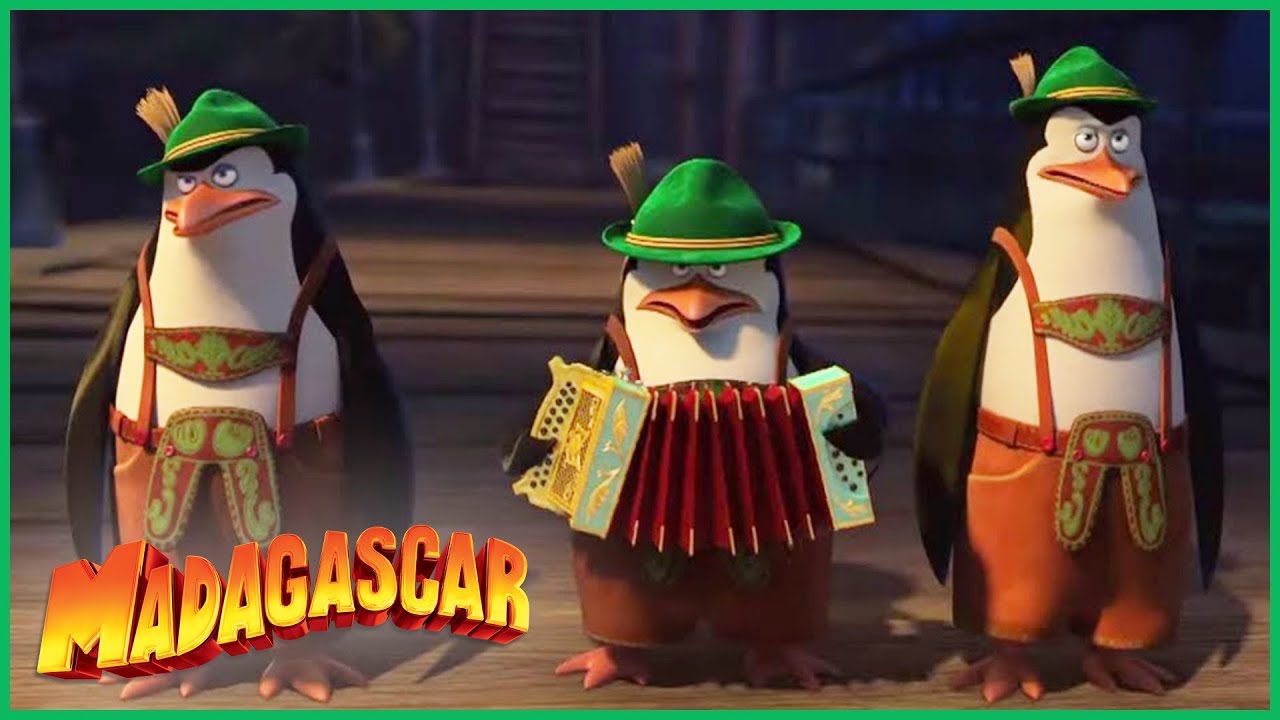 ⁣DreamWorks Madagascar em Português |  Dança tapa | Os Pinguins de Madagascar   Desenhos Animados