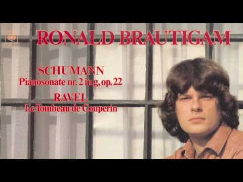 Ronald Brautigam debut LP Schumann piano sonata nr...