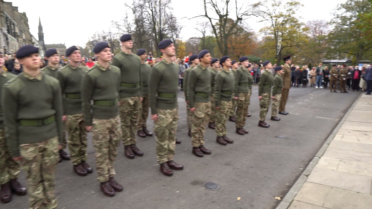 Remembrance Sunday in Harrogate (4k version)