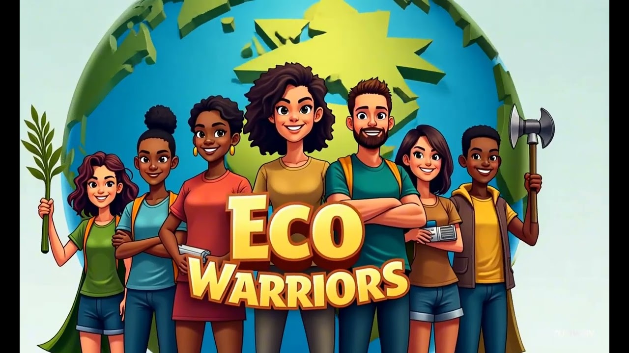 Clean up song | Eco Warriors |Fun with Azleen &kids Songs