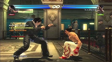 Tekken Tag Tournament 2 Dragunov-Feng Combo Video