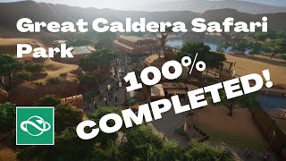 ⭐️ Planet Zoo Career Mode (hard) | Great Caldera Safari Park | 100% COMPLETED! | Speedbuild