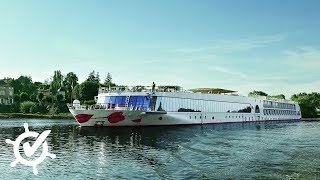 A-Rosa Flora: Live-Rundgang auf dem Flusskreuzfahrtschiff видео MS A-Rosa Flora | Теплоход «A-Rosa Flora» | Компания A-Rosa | Речные круизы по Европе