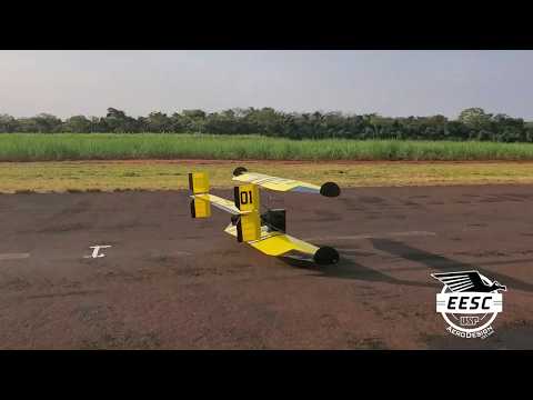 Vídeo de voo EESC USP Alpha #01 - 2019 SAE Brasil Aerodesign