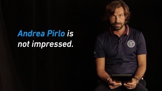 Andrea Pirlo NOT Impressed