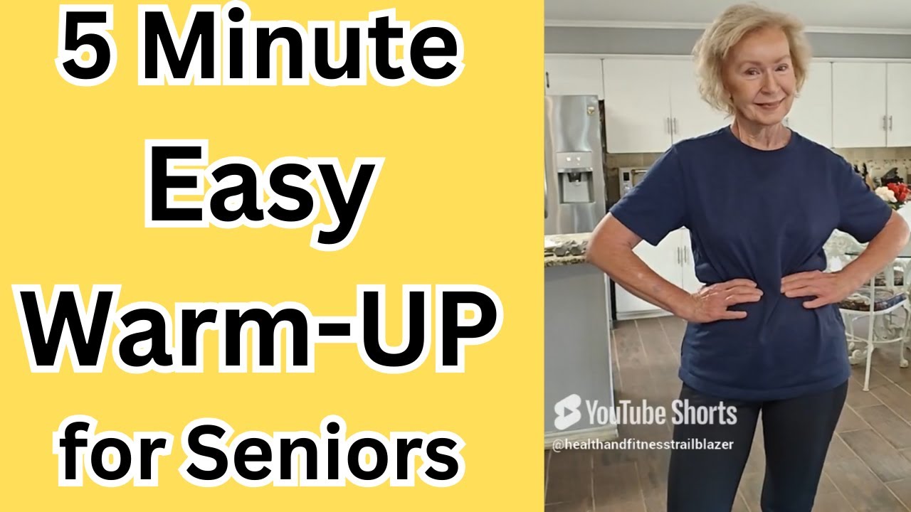 SENIOR AND BEGINNERS 5 minute WARM UP - YouTube