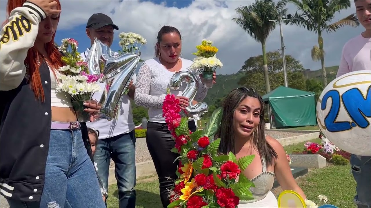 Fui al cementerio a celebrar los 2M de seguidores💔
