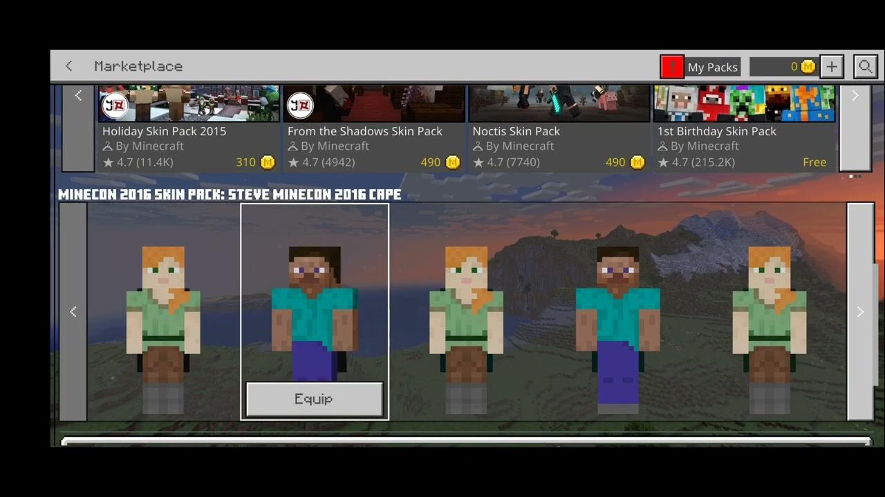 1st Birthday Skin Pack in Minecraft Marketplace