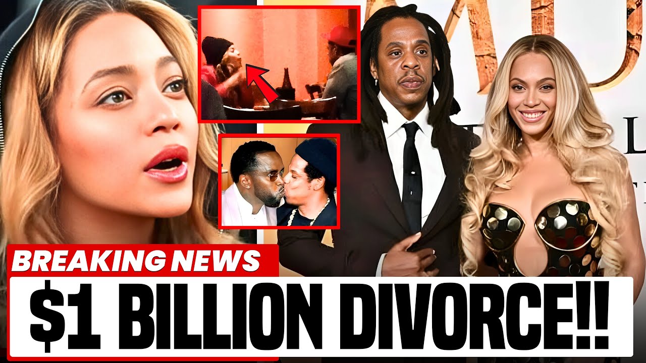 Jayz and Beyonce DIVORCING after S3X Tape with Diddy is LEAKED ! - YouTube