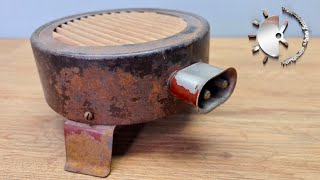 Rusty Electric Stove Restoration [Camping Hotplate]