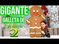 GALLETA DE JENGIBRE GIGANTE! | DANI FLOWERS