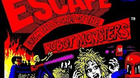 Escape from the Planet of the Robot Monsters - Domark
