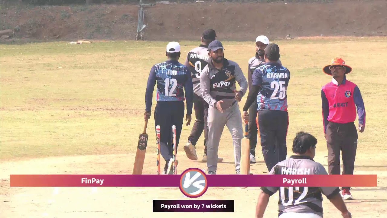 | FineOps CRICKET LEAGUE - 2025 | Payroll vs Finpay |