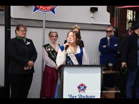 Franziska I., 48th Schrobenhausen Asparagus Queen, at the start of the 2026 asparagus season @ Vi...