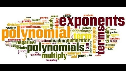 Adding and Subtracting Polynomials