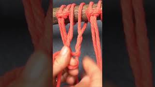 How to Macrame a Cats Paw Knot