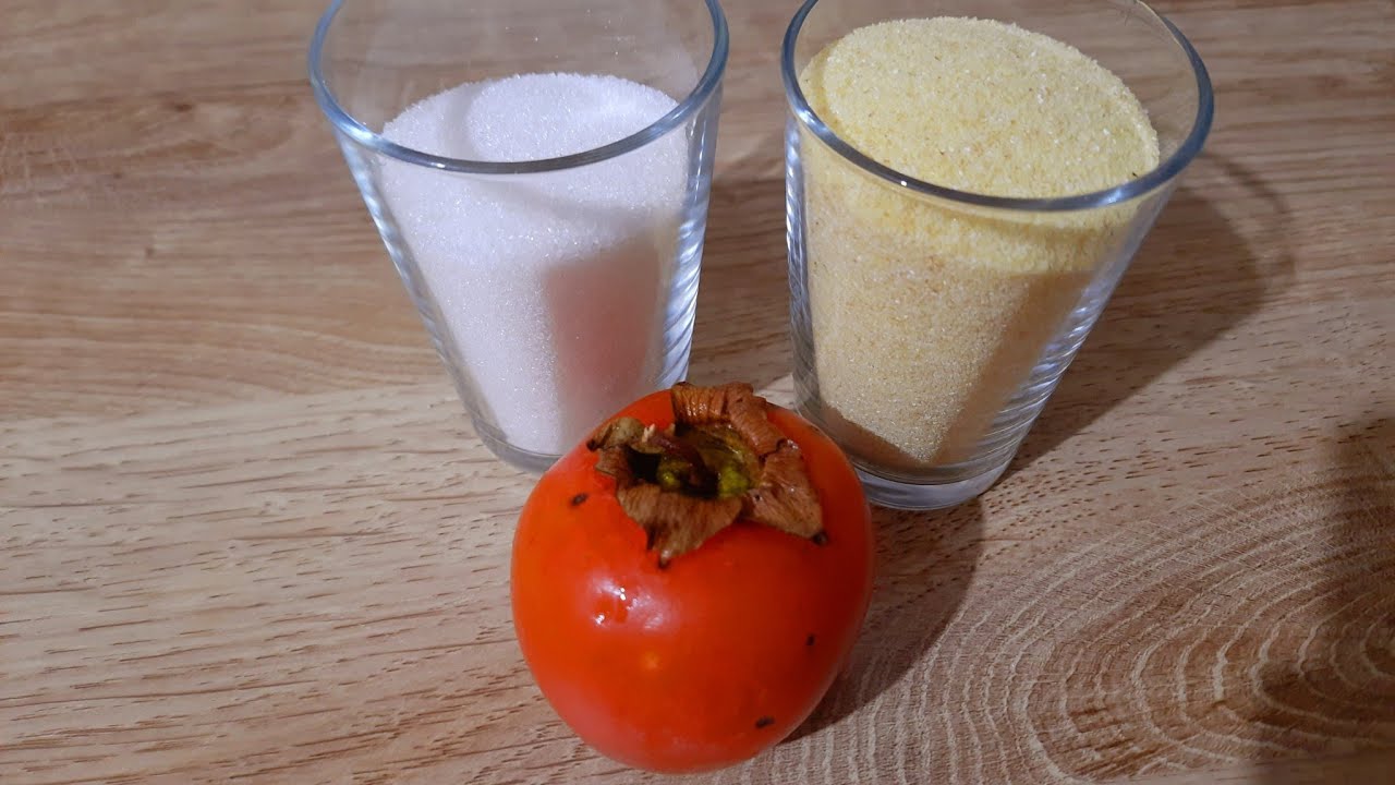Cennet Hurmasını İrmikle Deneyin✅  Yapımı En KOLAY❗Favori Tatlı Tarifiniz  Olacak 👌