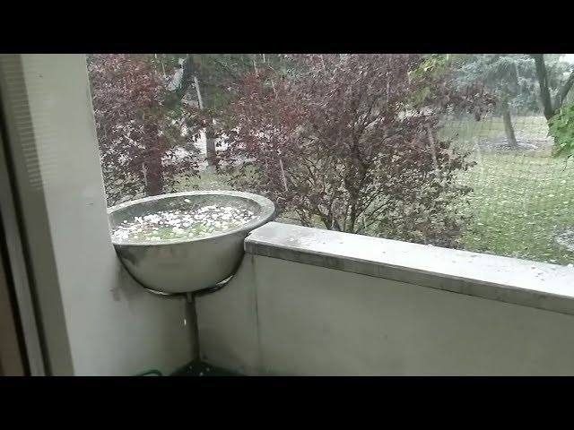 Unwetter in Wien Liesing