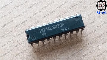 [SGeC] 74LS373 OCTAL TRANSPARENT LATCH WITH 3-STATE OUTPUTS