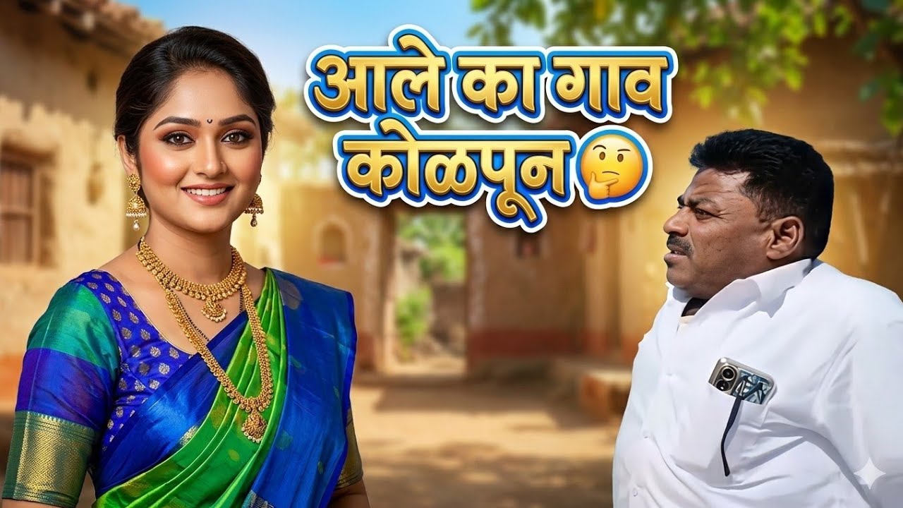 🙈 आले का गांव कोळपुन-सासरा आणि सुन यांचे तुफान मजेदार भांडण ||भांडण|| Marathi Bhandan💕