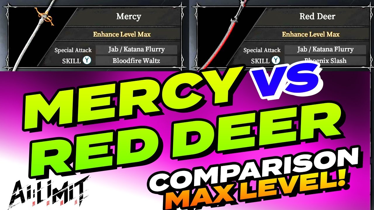 AI Limit: Сравнение Red Deer и Mercy Katana — какой из них лучше?