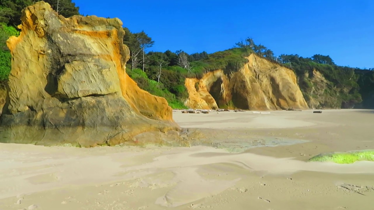 Arcadia Beach State Park; Oregon Part 2 YouTube